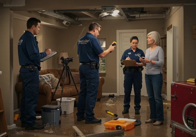 Water Damage Assessment and Insurance Documentation process in Royal Pines, NC