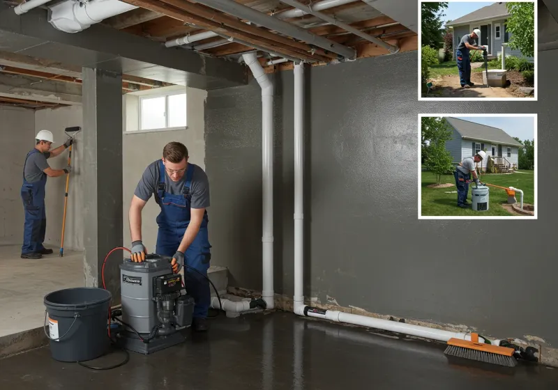 Basement Waterproofing and Flood Prevention process in Royal Pines, NC